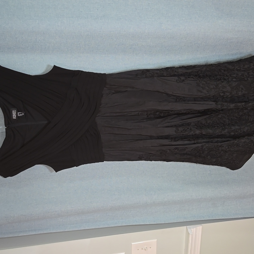 Adrianna Papell Classic Black Dress